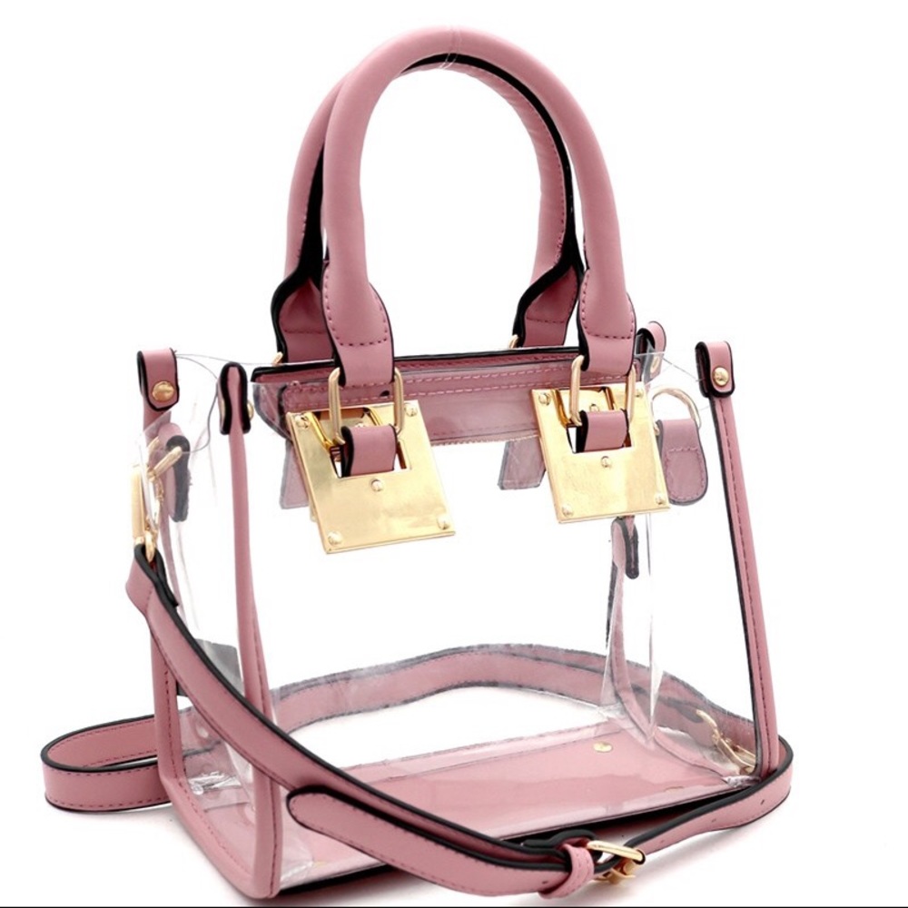 NEW🔥Blush Clear Mini Bag💗